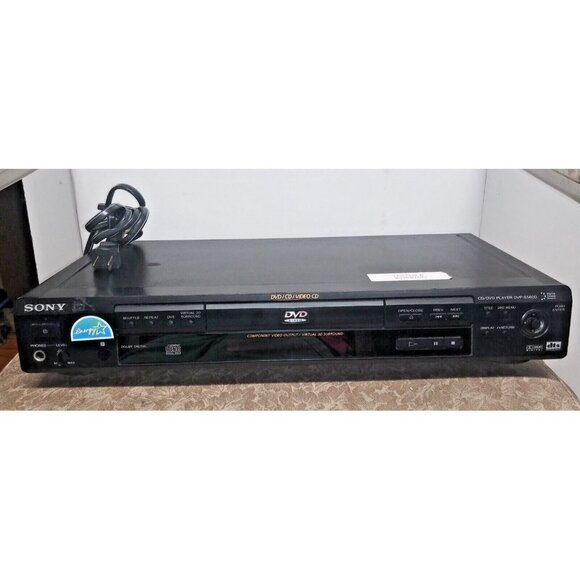 Sony CD/DVD Player DVP-S560D Dolby Digital 5.1 Output Tested WORKS No Remote - Picture 2 of 16